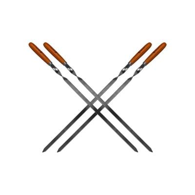 Set of skewers (four pieces)