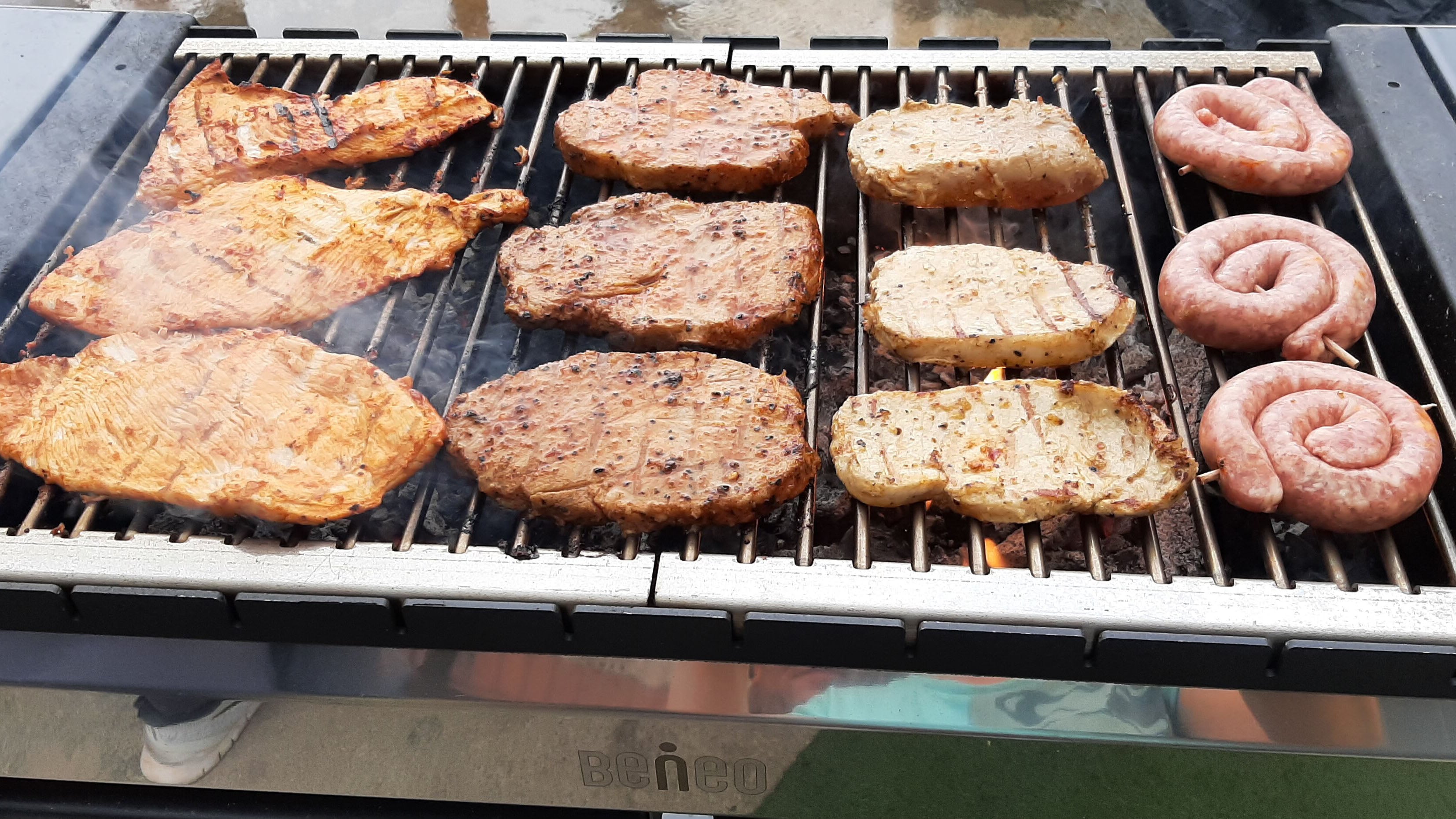 Уличный Мангал Premium Grill Plus BENEO | Многофункциональный разборной ...